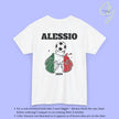 Personaliserter Name Fussball Shirt — Italien Flagge Bierkrug (Personalisierbar) Cincerely Yours