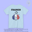Personaliserter Name Fussball Shirt — Frankreich Flagge Bierkrug (Personalisierbar) Cincerely Yours