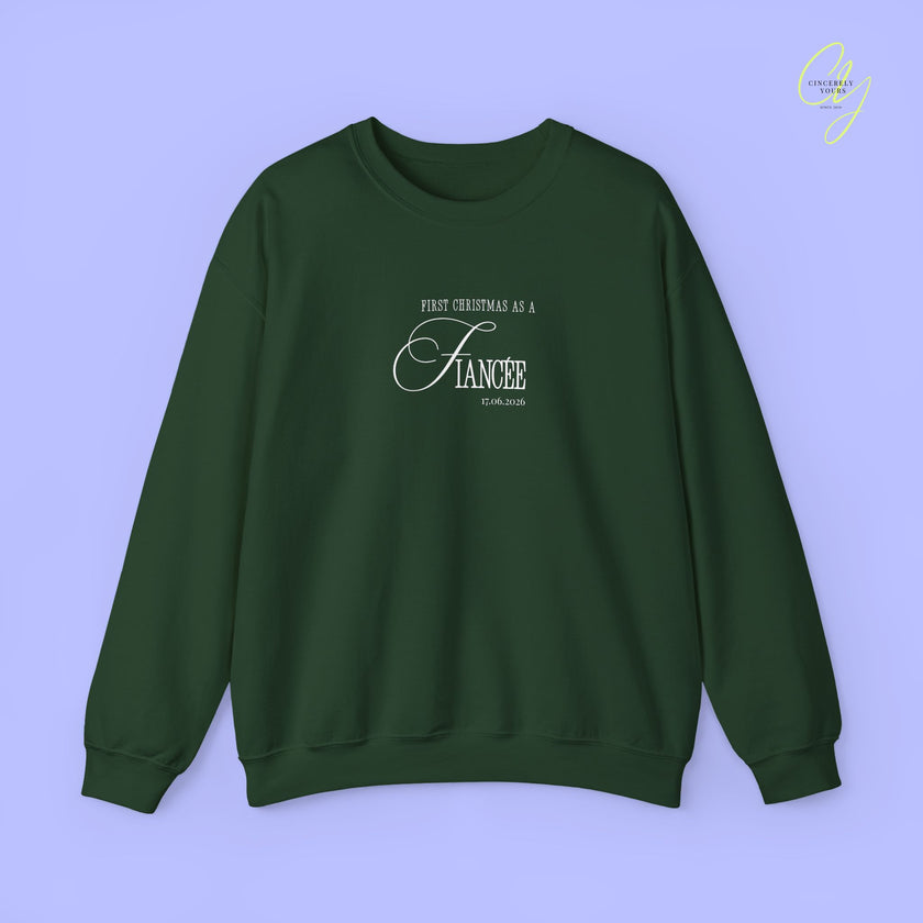 Bride Sweatshirt | First Christmas as a Fiancée