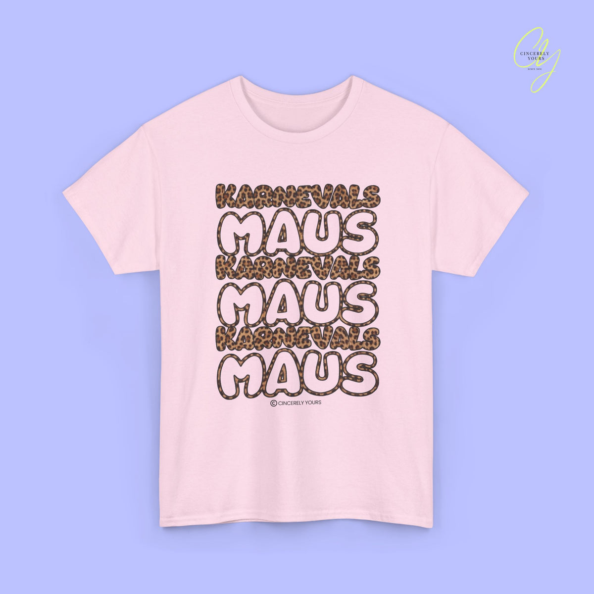 Karneval Shirt | Karnevals Maus Leopard
