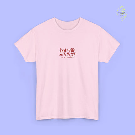 Bride to be Shirt |  Hot Wife Summer JGA Shirt Damen (Customizable)