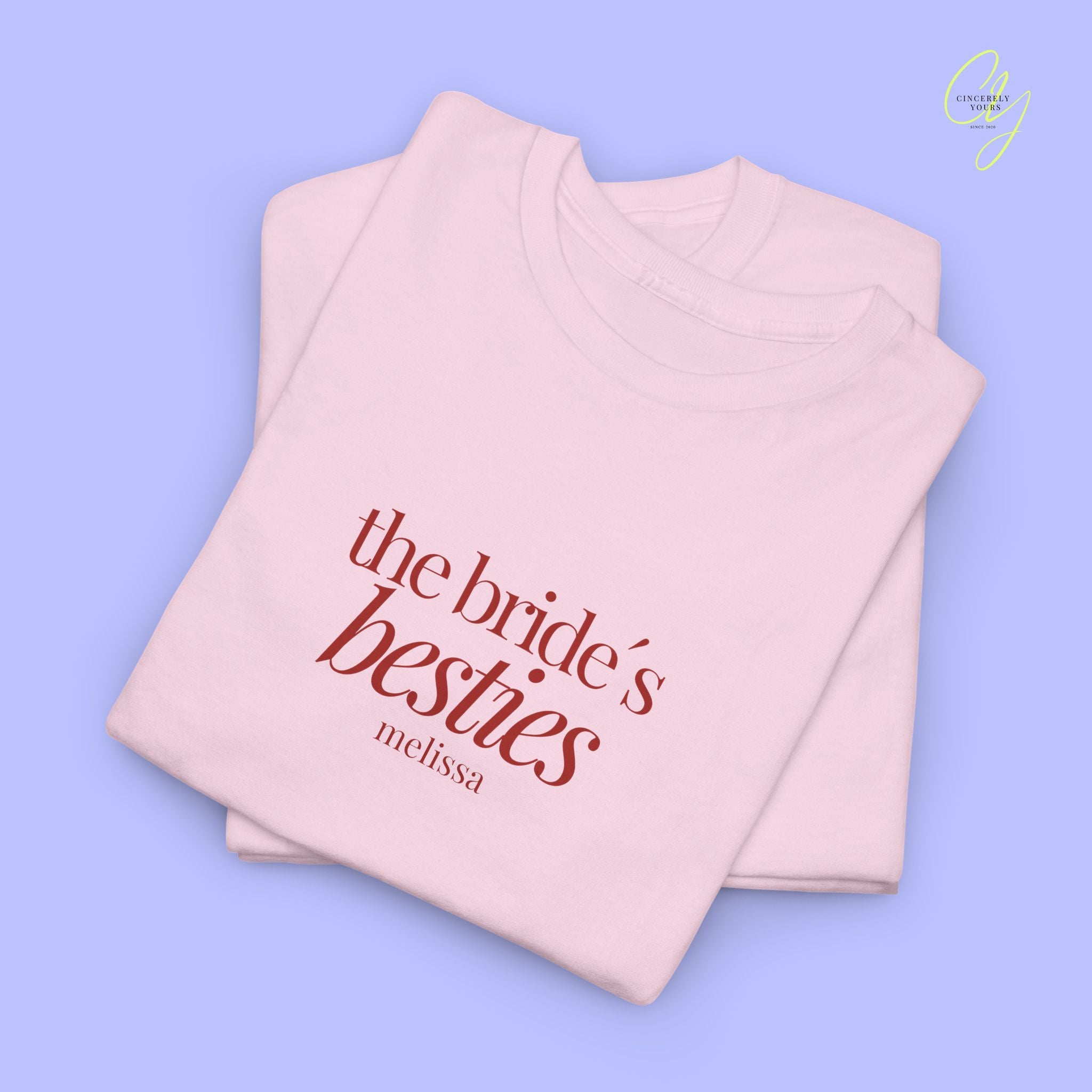 JGA Shirt | The brides besties crew  (Customizable)