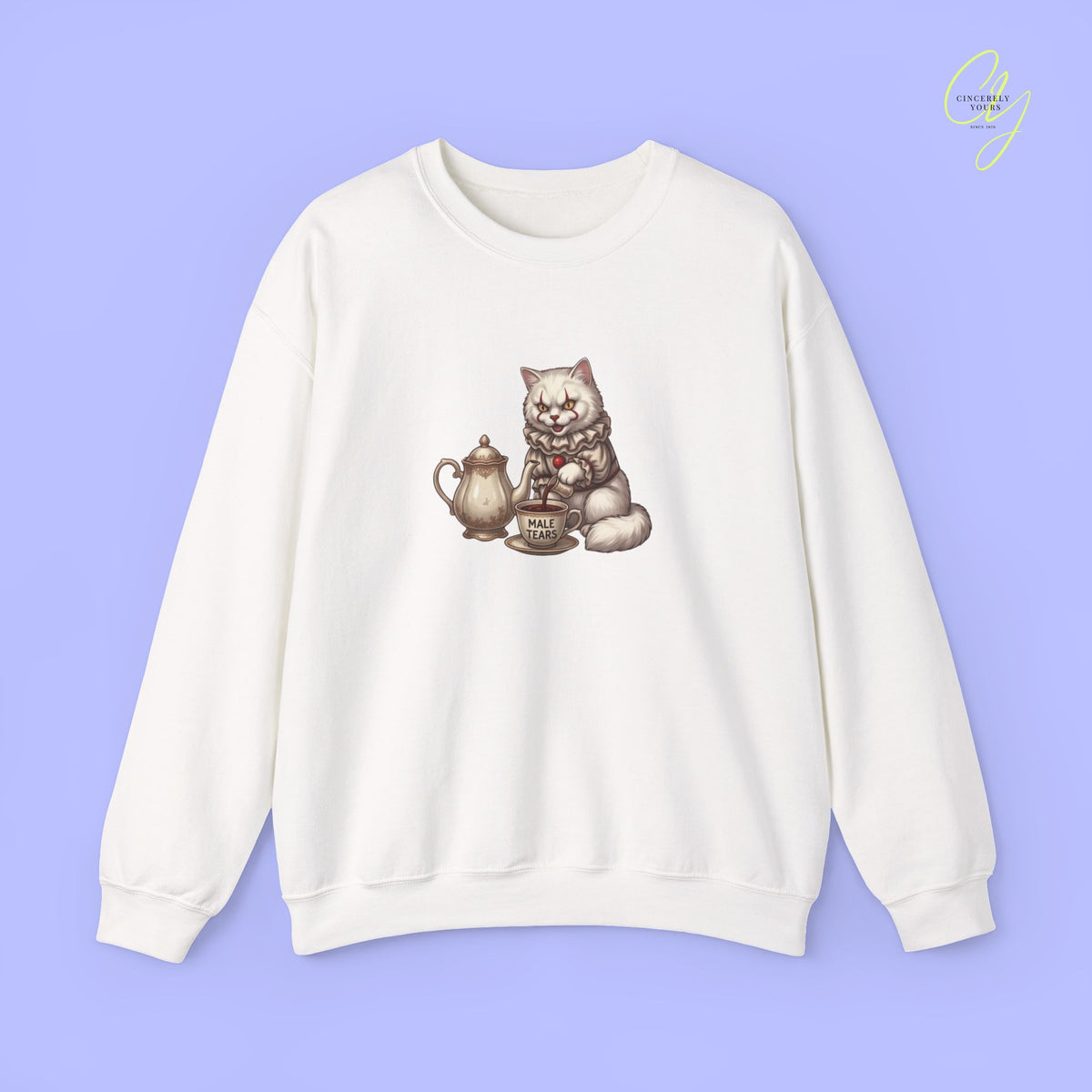 Cat Sweatshirt | Male tears