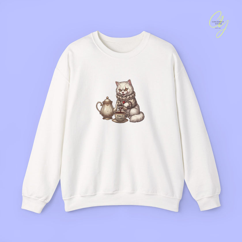 Cat Sweatshirt | Male tears