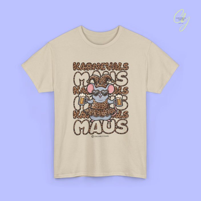 Karneval Shirt | Karnevals Maus Leopard Chantal