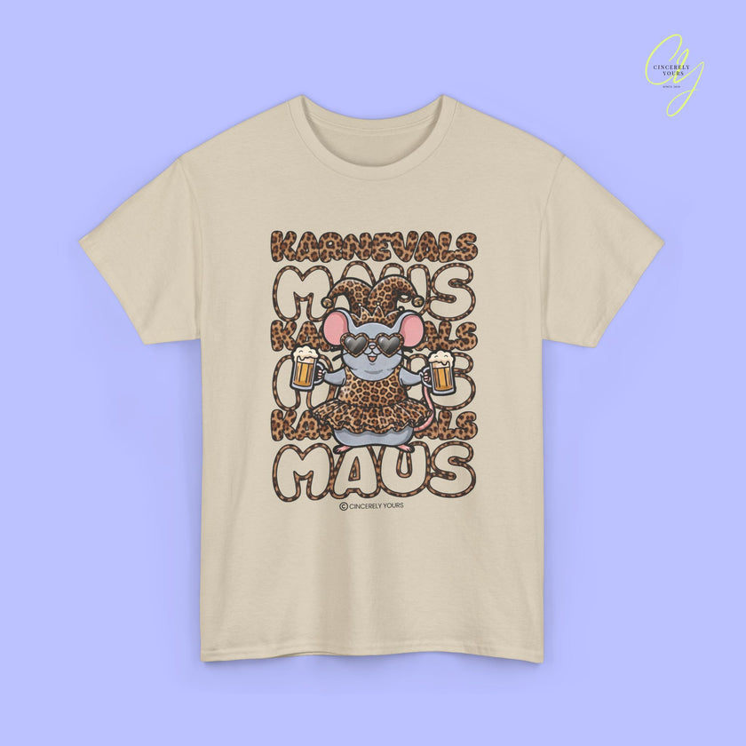 Karneval Shirt | Karnevals Maus Leopard Chantal