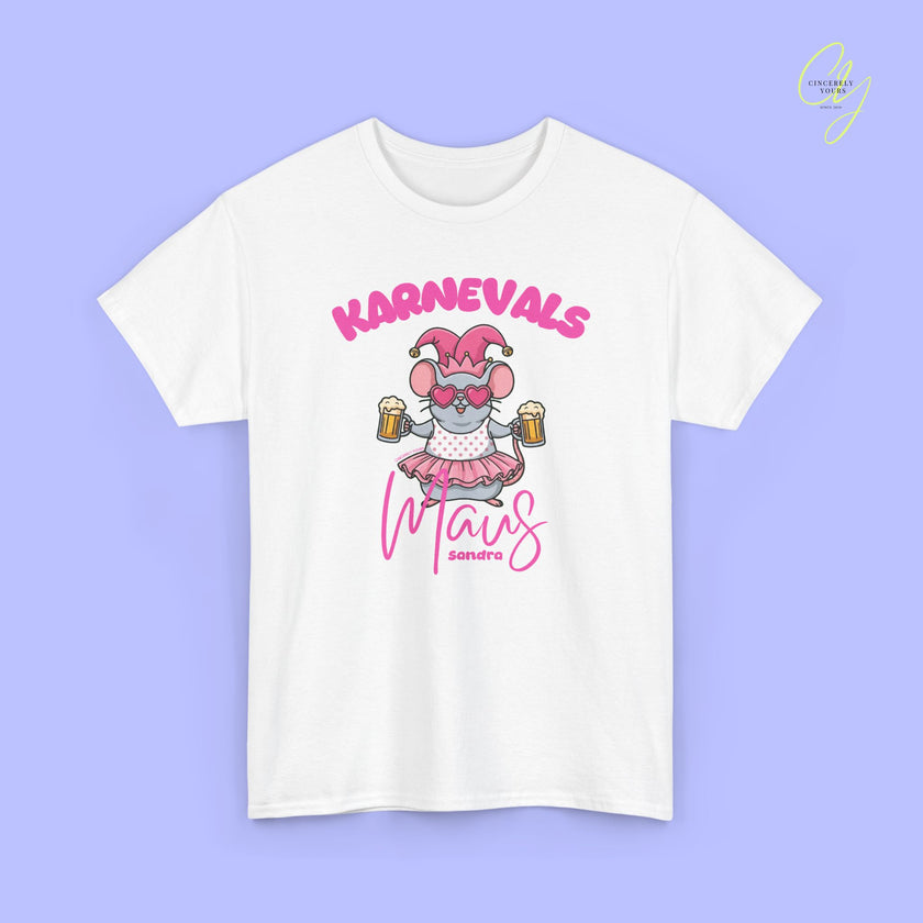 Karneval Shirt | Karnevals Maus Pink