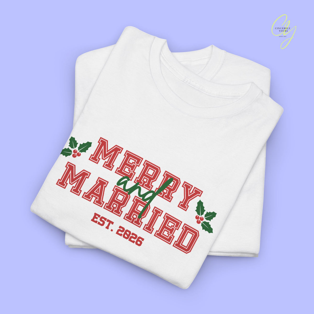 Bride Shirt | Merry and married