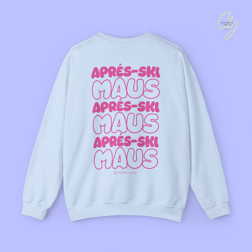 Party Sweater | Aprés Ski Maus Pink Bubble