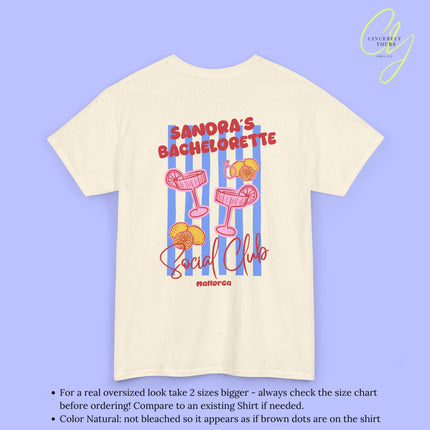 JGA Shirt | Italian Summer hand drawn backprint