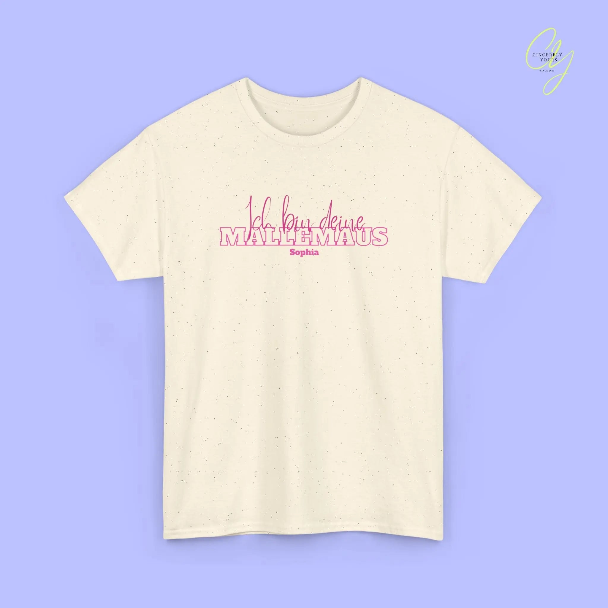 Mallemaus Shirt Malle - Ich bin deine Malle Maus (Personalisierbar)