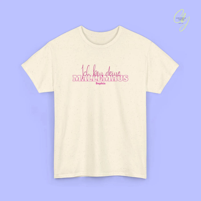Mallemaus Shirt Malle - Ich bin deine Malle Maus (Personalisierbar)