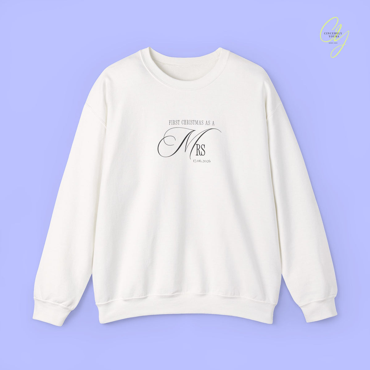 Bride Sweatshirt | First Christmas as a Mrs
