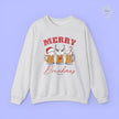 Christmas Sweatshirt | Merry Drunkmas Beer Stein