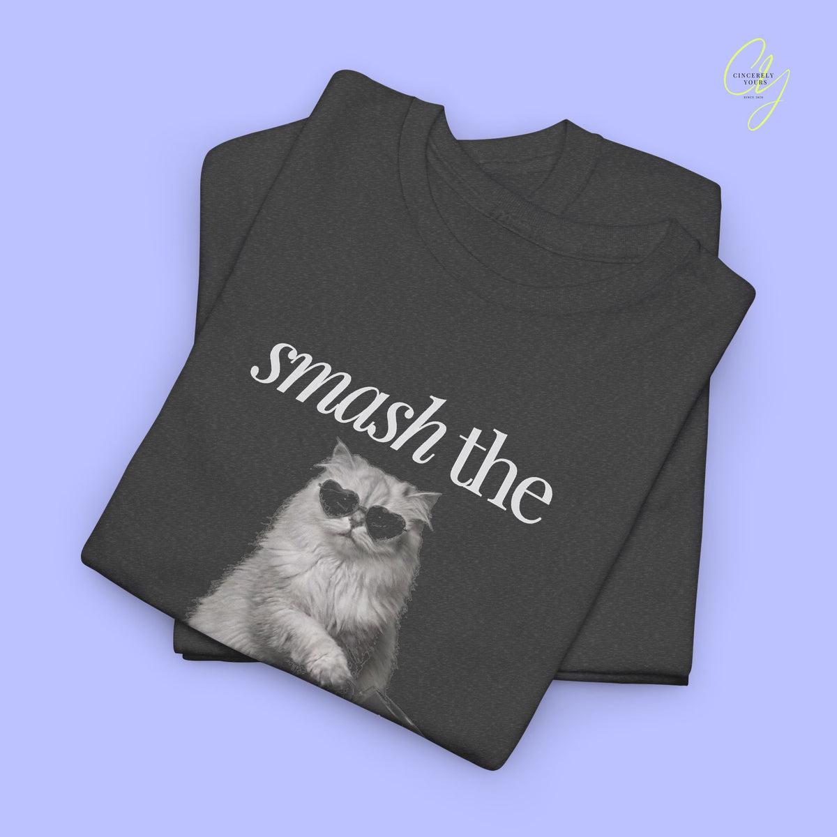 Cat Shirt | Bootleg smash the patriarchy