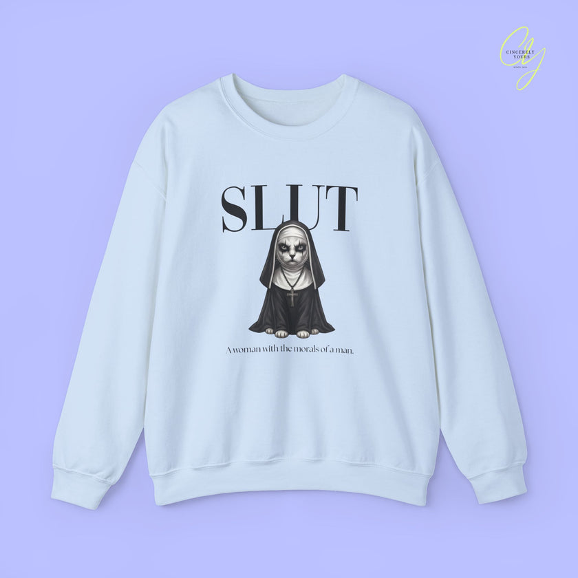 Cat Sweatshirt | Slut definition