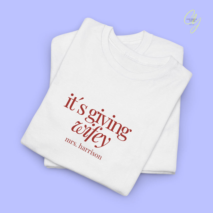 Bride Shirt | It's Giving Wifey