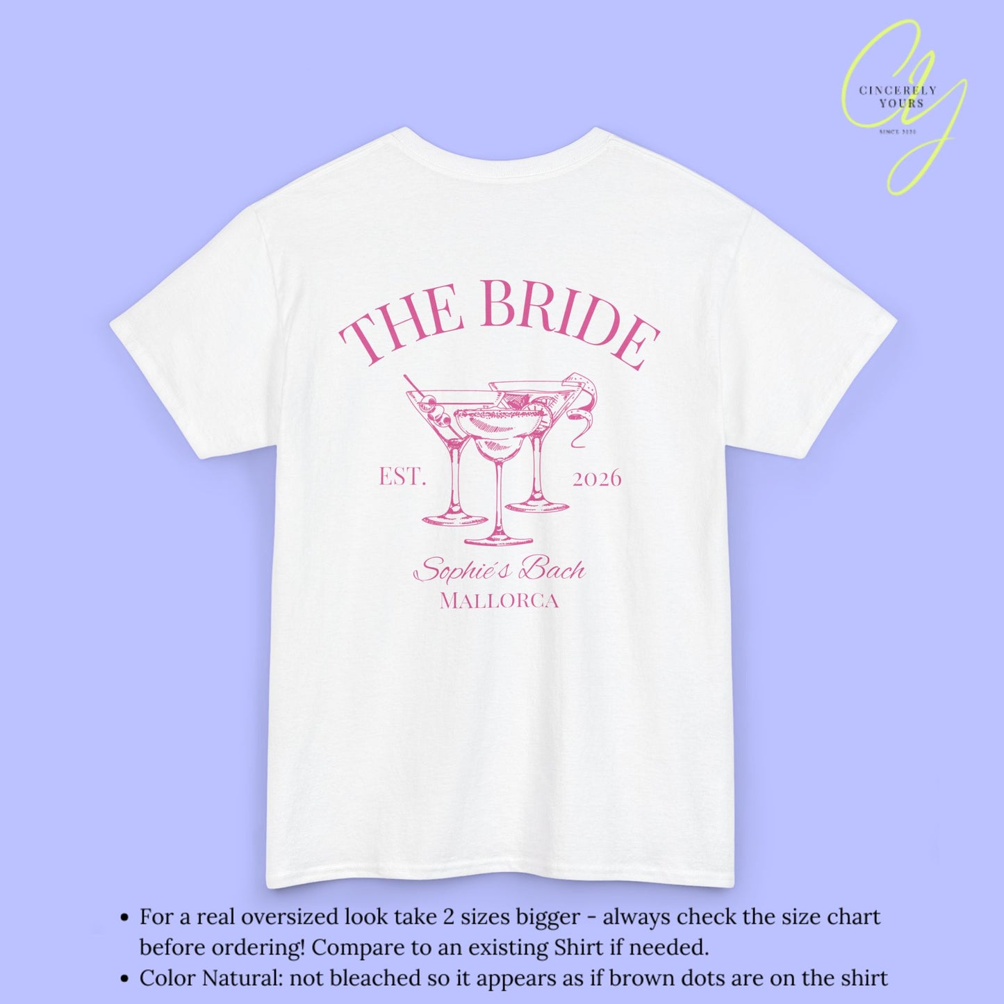 Old Money Bachelorette Shirt — Cocktail Hen Party Crew Shirt JGA Backprint only (Customizable)