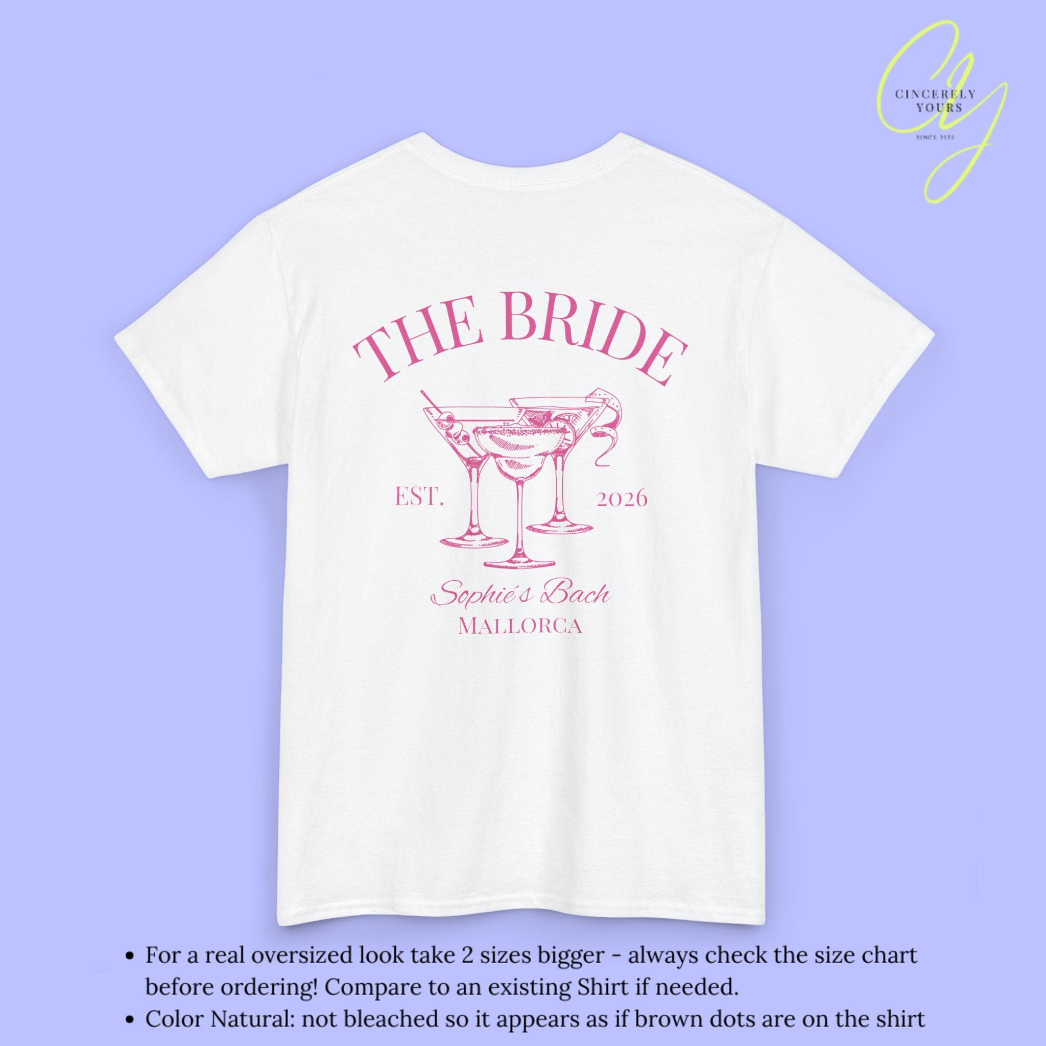 Old Money Bachelorette Shirt — Cocktail Hen Party Crew Shirt JGA Backprint only (Customizable)