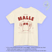 Mallemaus Shirt Malle - Party Shirt Malle Maus Bierkrug zum Saufen da (Personalisierbar)
