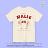 Mallemaus Shirt Malle - Party Shirt Malle Maus Bierkrug zum Saufen da (Personalisierbar)