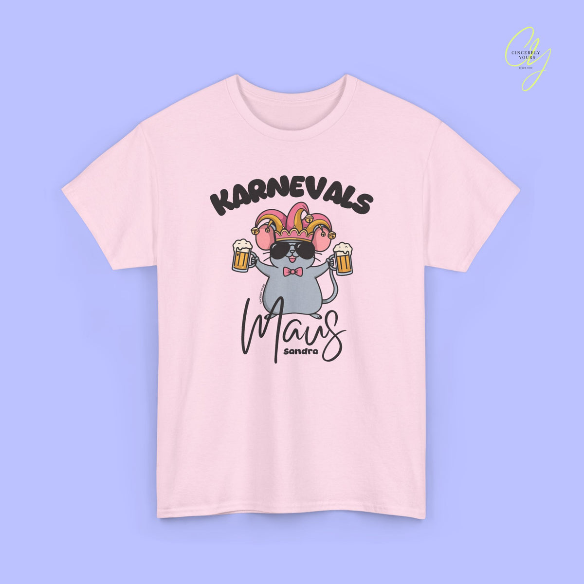 Karneval Shirt | Karnevals Maus Bierkrug