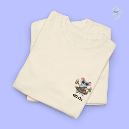 Mallemaus Shirt Malle Maus Leopard —  Leoparden Malle Maus Bierkrug (Customizable)