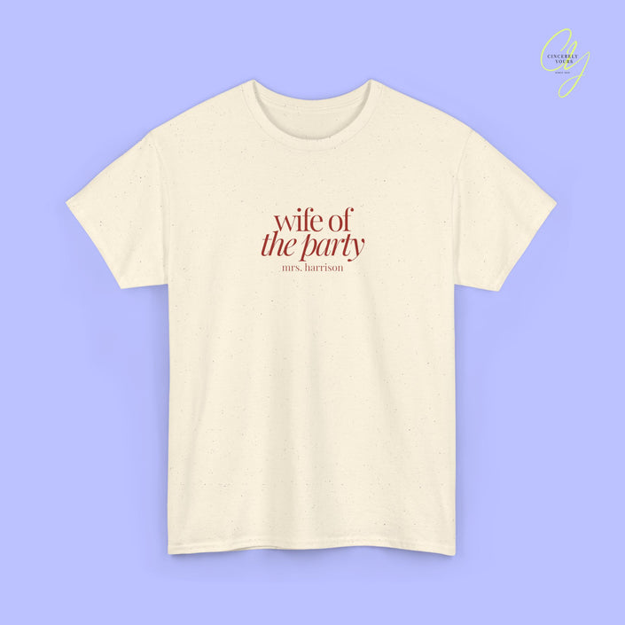 Bride to be Shirt |Wife the Party JGA Shirt Old Money (customizable)