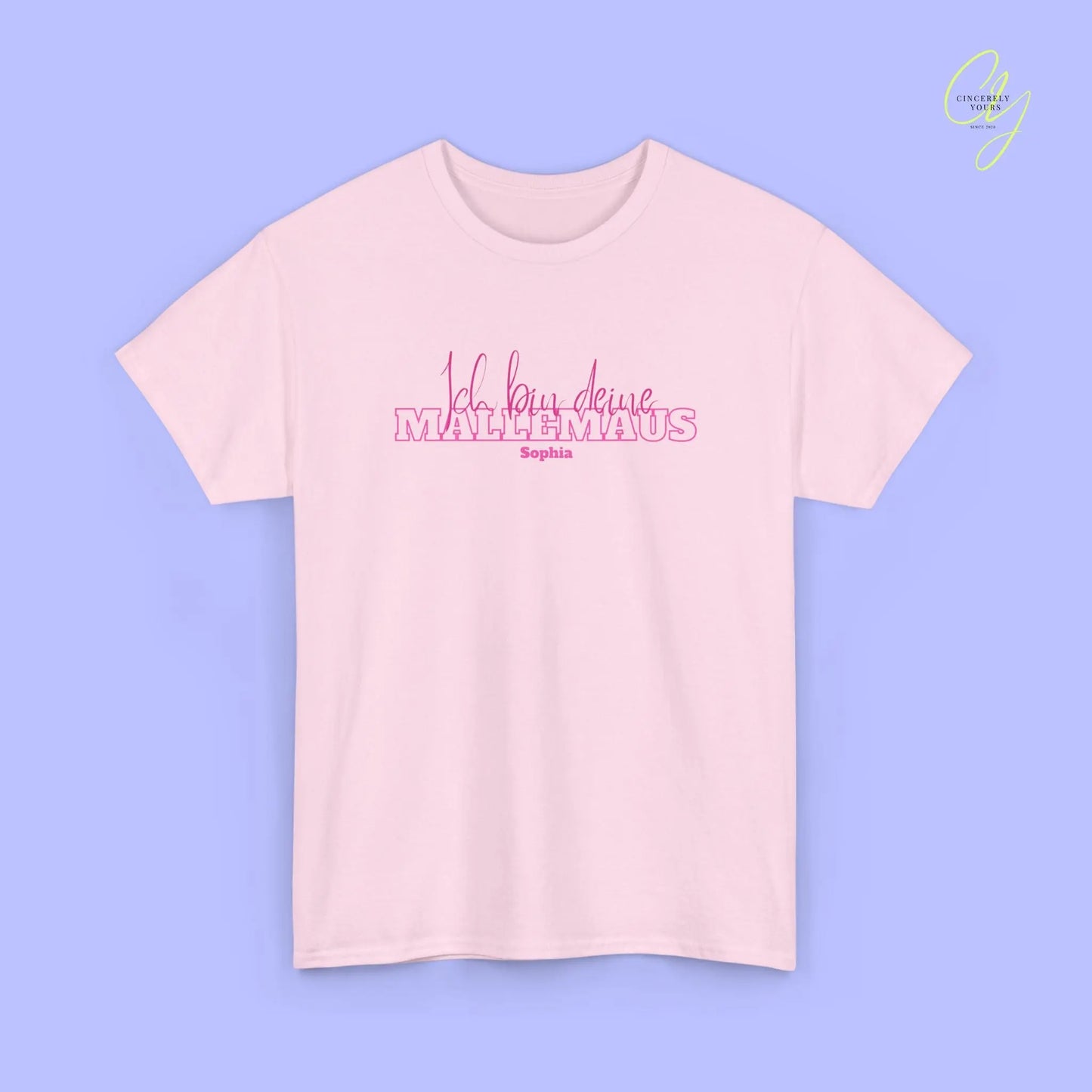 Mallemaus Shirt Malle - Ich bin deine Malle Maus (Personalisierbar)