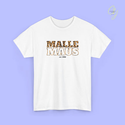 Mallemaus Shirt — Malle Maus Schriftzug Leopard (Customizable)