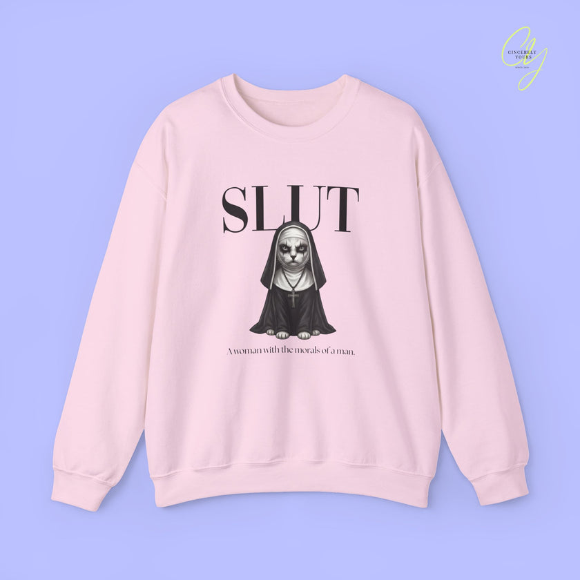 Cat Sweatshirt | Slut definition