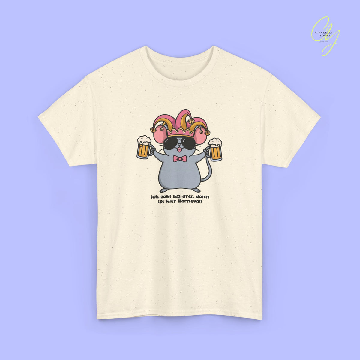 Karneval Shirt | Karnevals Maus Bierkrug
