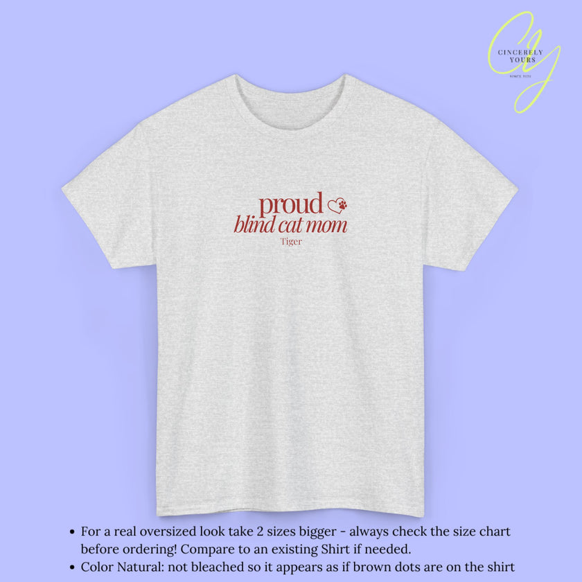 Cat Shirt | Proud Blind Cat Mom