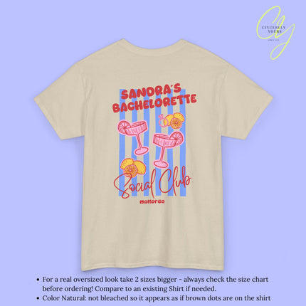 JGA Shirt | Italian Summer hand drawn backprint