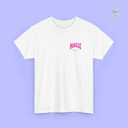 Mallemaus Shirt Malle Maus —  Pink Bauchtasche Bierkrug (Customizable)
