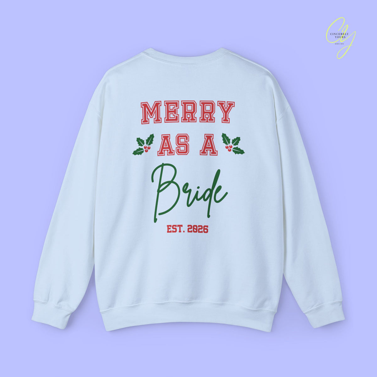 Braut-Sweatshirt | Merry as a Bride