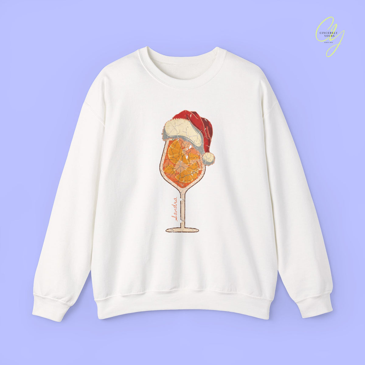 Christmas Sweater | Vintage Spritz Cocktail