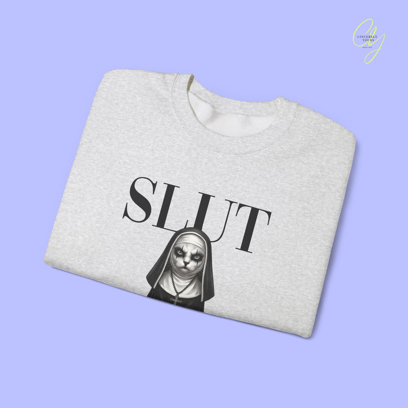 Cat Sweatshirt | Slut definition