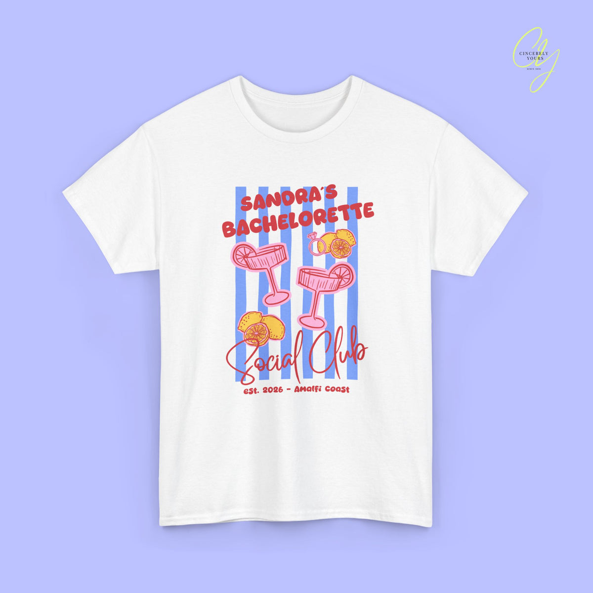 JGA Shirt | Italian Summer hand drawn