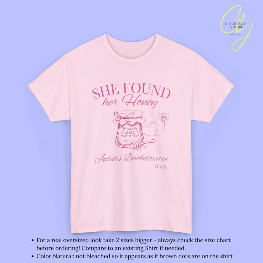 JGA Shirt Bachelorette TShirt She found her honey