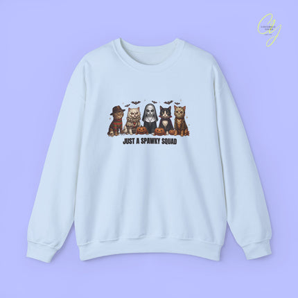 Cat Sweatshirt | Just a spawky squad