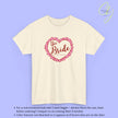Bridal Shirt | The Bride coquette heart