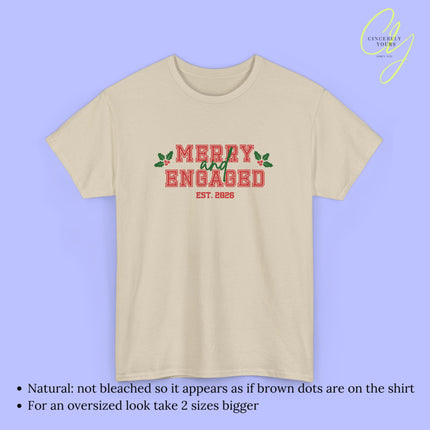 Bride Shirt | Merry and engaged