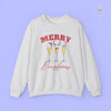 Christmas Sweatshirt | Merry Drunkmas Prosecco
