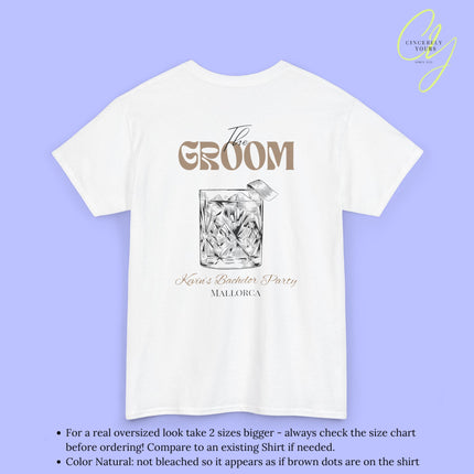 Bachelor Shirt JGA — Old fashioned Cocktail Old money (Customizable)