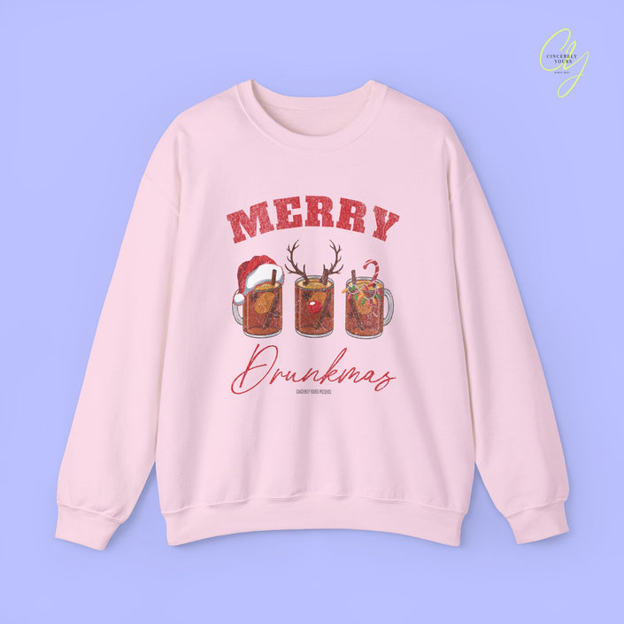 Christmas Sweatshirt | Merry Drunkmas Glühwein