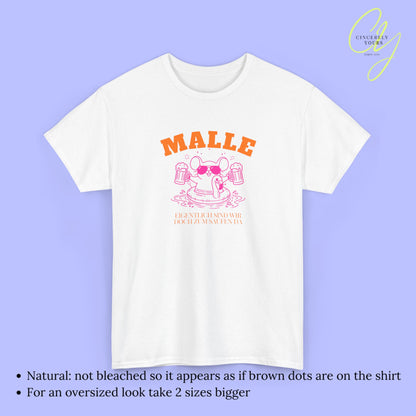 Mallemaus Shirt Malle - Party Shirt Malle Mouse Flamingo Beer Mug for Drinking