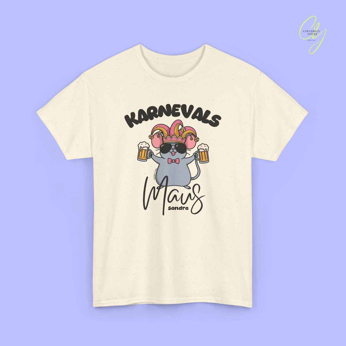 Karneval Shirt | Karnevals Maus Bierkrug
