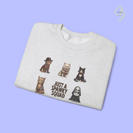 Cat Sweatshirt | Just a spawky squad