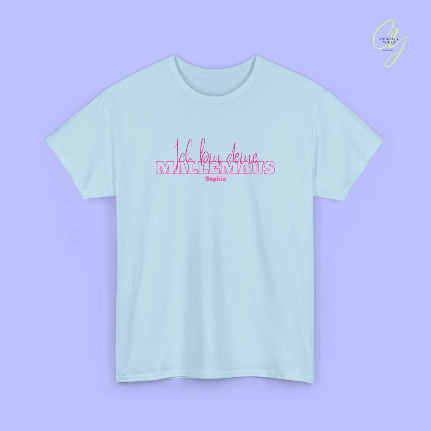 Mallemaus Shirt Malle - Ich bin deine Malle Maus (Personalisierbar)